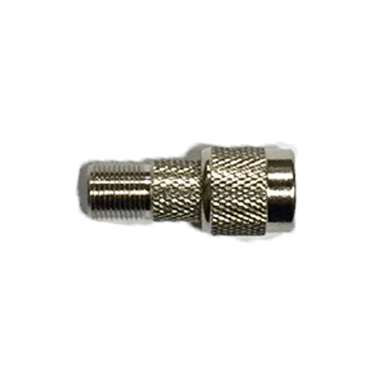 Connector, TNC Male to F-Female Adapter